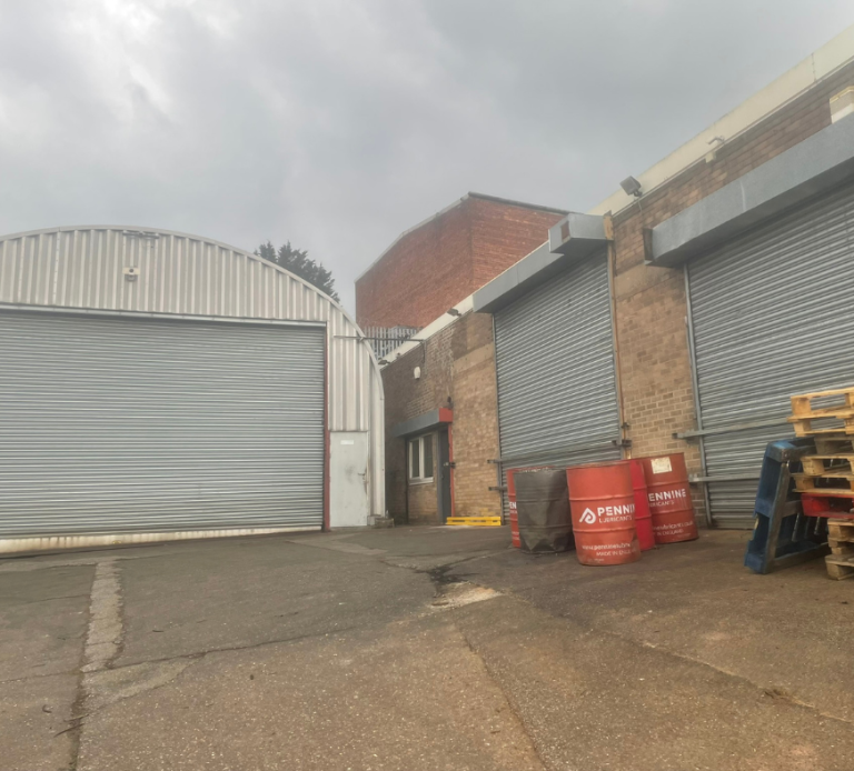 Commercial building in Mansfield undergoing asbestos survey inspection